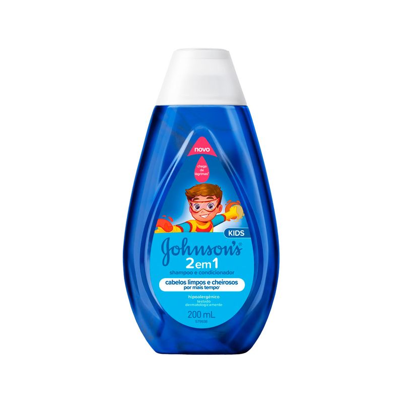 750040 Shampoo e Condicionador Johnson Kids 2 em 1 200ml.jpg